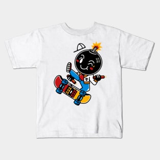 Bomber Skater Kids T-Shirt